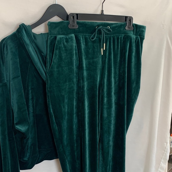 Truth Emerald Velour Hoodie Set XL - Picture 5 of 5